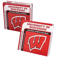 Calendrier de boîte 2024 des blaireaux du Wisconsin