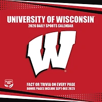 Wisconsin Badgers 2026 Box Calendar