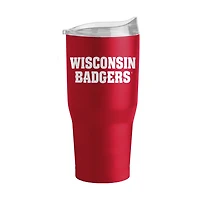 Blaireaux du Wisconsin 30 oz. Gobelet à revêtement en poudre Flipside
