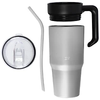 Wisconsin Badgers 36oz. Logo Combo Stainless Steel Tumbler