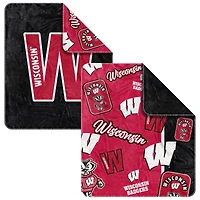 Couverture en tissu tissé Dream Weave 50" x 60" des Wisconsin Badgers