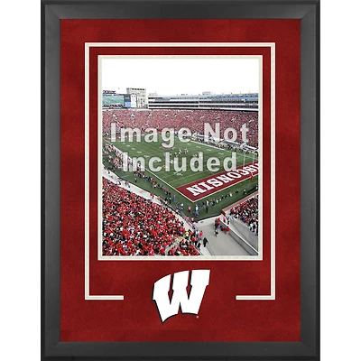 Wisconsin Badgers Deluxe 16'' x 20'' Vertical Photograph Frame with Team Logo
