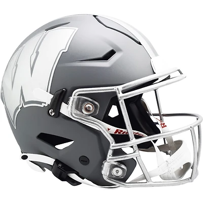 Casque authentique Riddell 2024 Slate Alternate Speed ​​Flex des Wisconsin Badgers