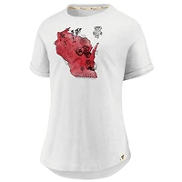 T-shirt à manches longues True Classics Hometown des Wisconsin Badgers Fanatics pour femmes