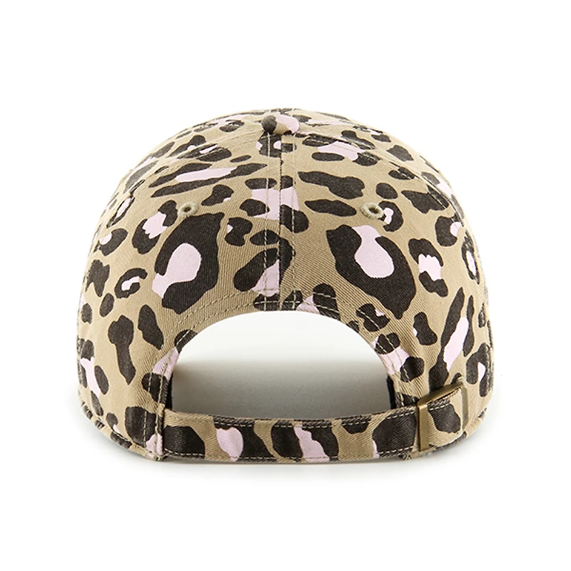 Casquette réglable '47 Kaki Wisconsin Badgers Bagheera Clean Up pour femme