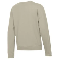 Sweat à capuche Champion Tan Wisconsin Badgers Powerblend pour femme