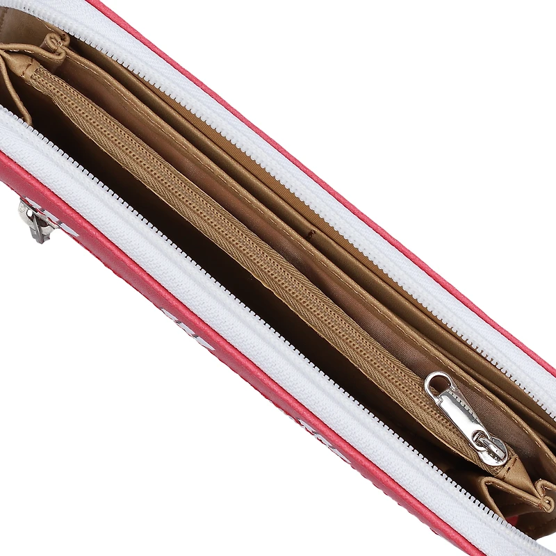 Women's Wisconsin Badgers Zip-Around Wristlet Wallet