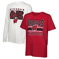 Youth Wisconsin Badgers the Mix T-Shirt Combo Set