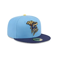 Casquette ajustée 59FIFTY bleu clair Wisconsin Timber Rattlers Theme Nights de New Era pour homme