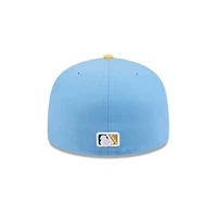 Casquette ajustée 59FIFTY bleu clair Wisconsin Timber Rattlers Theme Nights de New Era pour homme