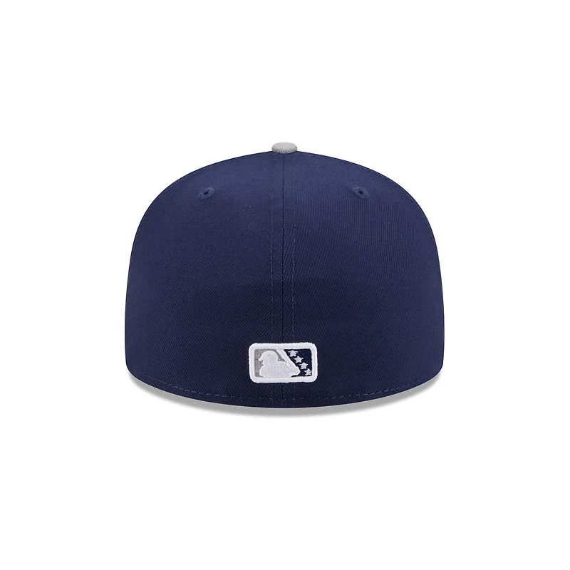 Casquette ajustée 59FIFTY bleu marine Wisconsin Timber Rattlers Theme Nights de New Era pour homme
