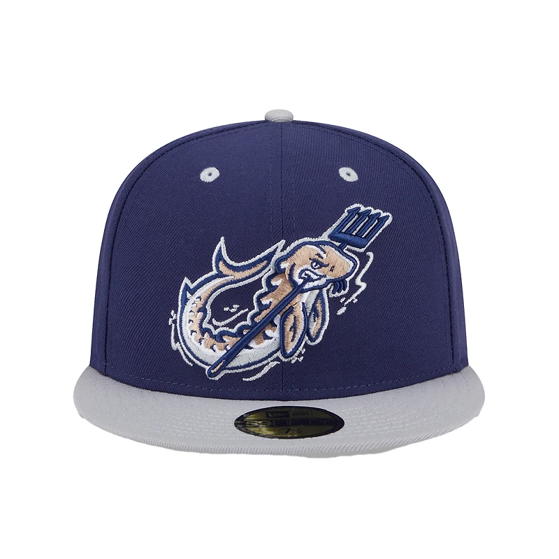 Casquette ajustée 59FIFTY bleu marine Wisconsin Timber Rattlers Theme Nights de New Era pour homme