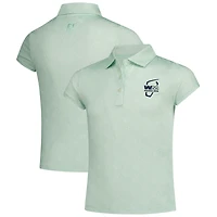 Girls Youth FootJoy Green WM Phoenix Open Speckle Print Polo