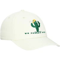 Casquette ajustable Ahead Cream WM Phoenix Open Cactus Largo pour homme