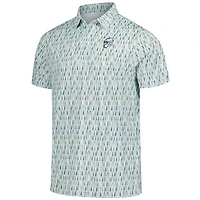 Men's Ahead  Light Blue WM Phoenix Open Taos Polo