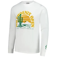 T-shirt à manches longues Ahead White 2025 WM Phoenix Open Silverton pour homme