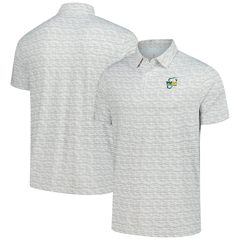 Polo Lunas Ahead blanc pour homme WM Phoenix Open