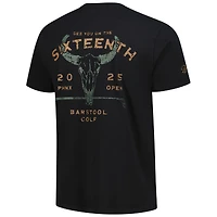 T-shirt de Golf pour homme Barstool Black WM Phoenix Open Longhorn
