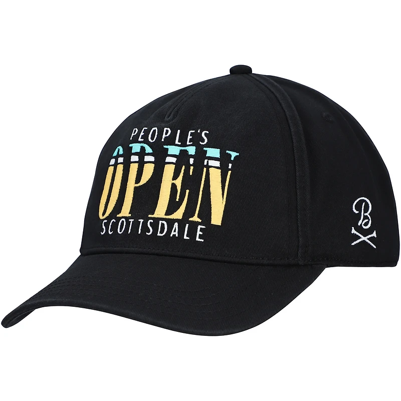 Casquette ajustable Roscoe pour homme avec tabouret de bar et golf Noir WM Phoenix Open