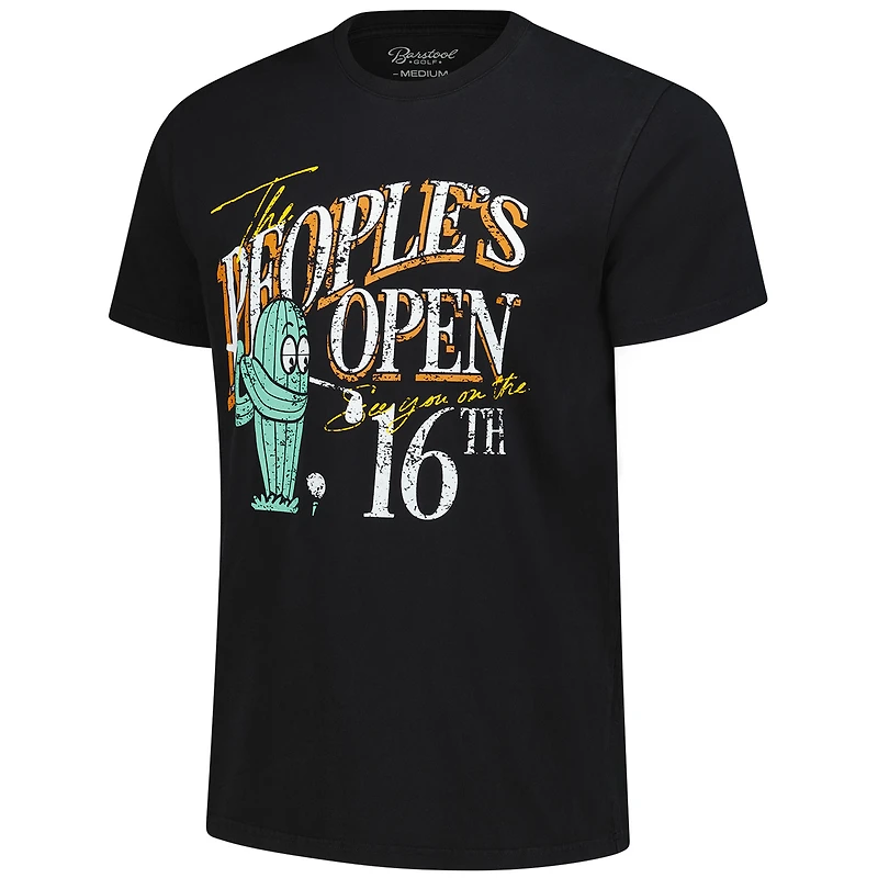 T-shirt de Golf pour homme Barstool Black WM Phoenix Open