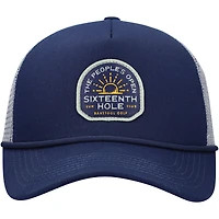 Men's Barstool Golf  Navy WM Phoenix Open Sixteenth Hole Canvas Rope Adjustable Hat