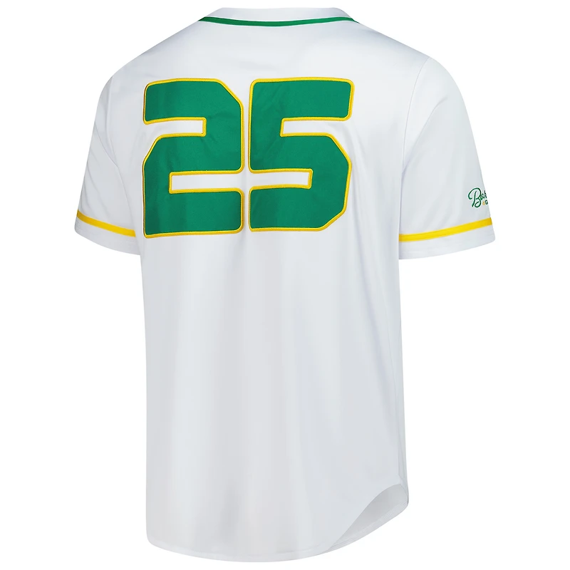 Maillot de baseball WM Phoenix Open pour homme Barstool Golf White