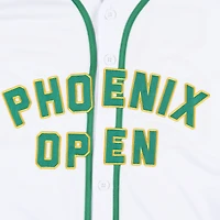 Men's Barstool Golf  White WM Phoenix Open Baseball Jersey