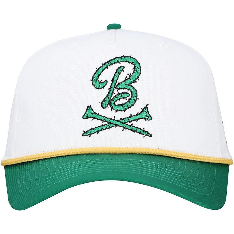 Casquette ajustable Barstool Golf White WM Phoenix Open Cactus pour homme
