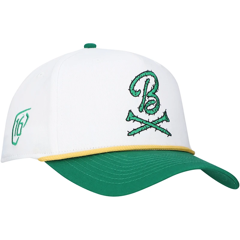 Casquette ajustable Barstool Golf White WM Phoenix Open Cactus pour homme