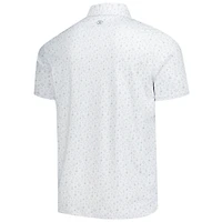 Men's Barstool Golf  White WM Phoenix Open Printed Polo