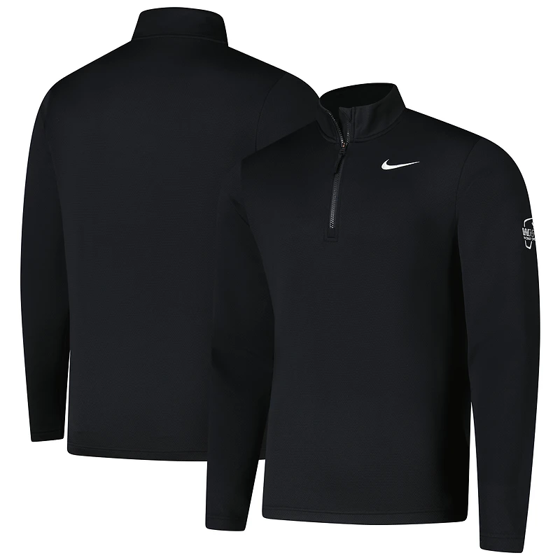 Men's Nike Black WM Phoenix Open Victory Performance Half-Zip Pullover