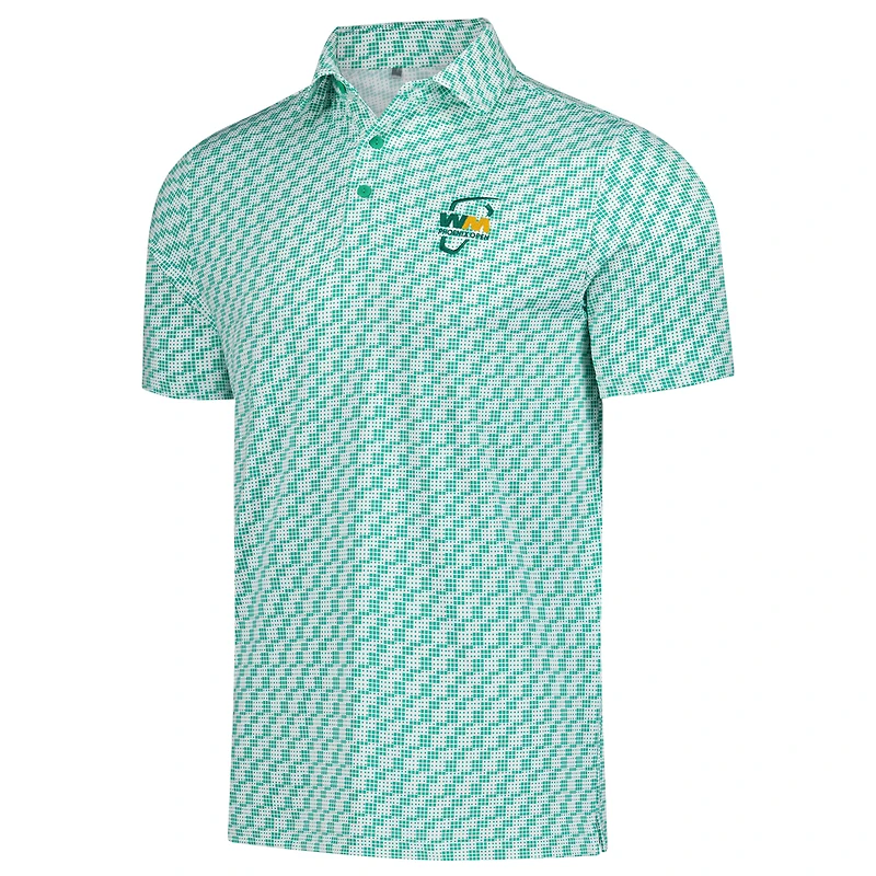 Polo blanc 2025 WM Phoenix Open Drive Clubhouse Grid pour homme Under Armour