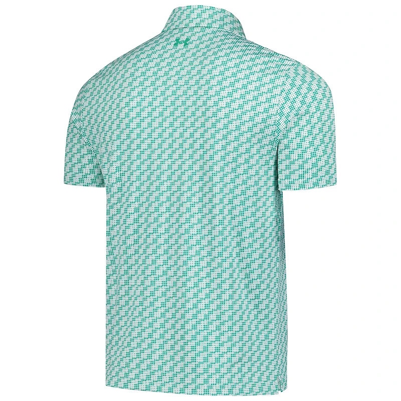 Men's Under Armour  White 2025 WM Phoenix Open Drive Clubhouse Grid Polo