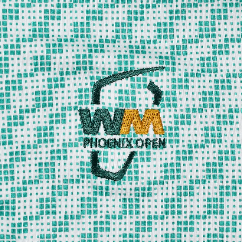 Men's Under Armour  White 2025 WM Phoenix Open Drive Clubhouse Grid Polo