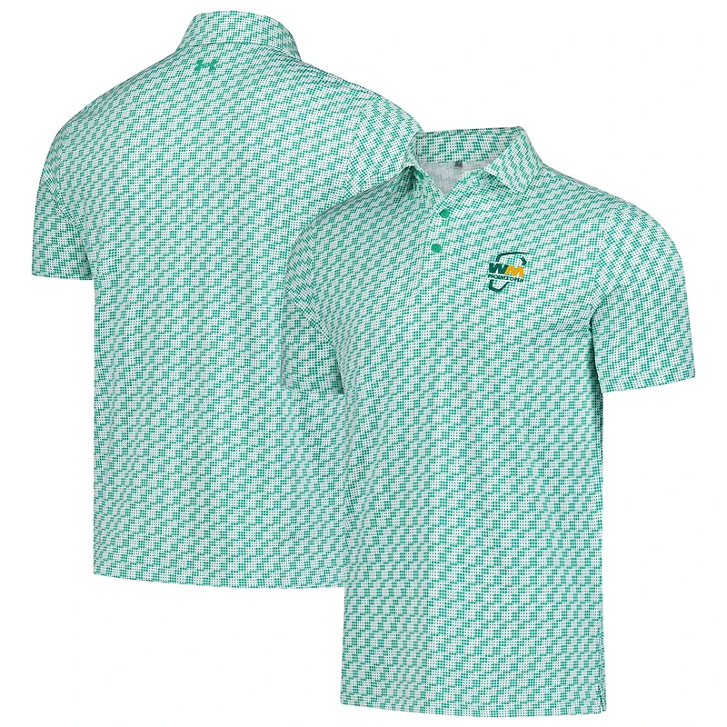 Men's Under Armour  White 2025 WM Phoenix Open Drive Clubhouse Grid Polo