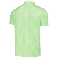 Polo adidas Neon Green WM Phoenix Open Ultimate365 Allover Print pour hommes