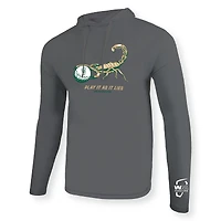 T-shirt à capuche manches longues pour hommes Ahead Grey 2024 WM Phoenix Open Marbella