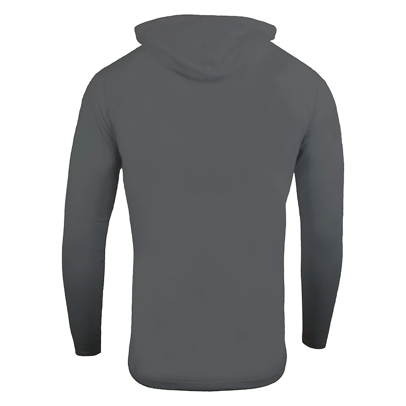 T-shirt à capuche manches longues pour hommes Ahead Grey 2024 WM Phoenix Open Marbella