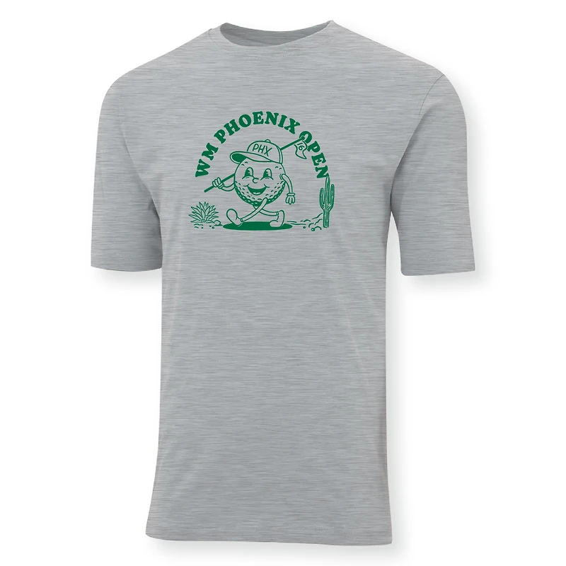T-shirt Ahead gris 2024 WM Phoenix Open Pembrooke pour hommes