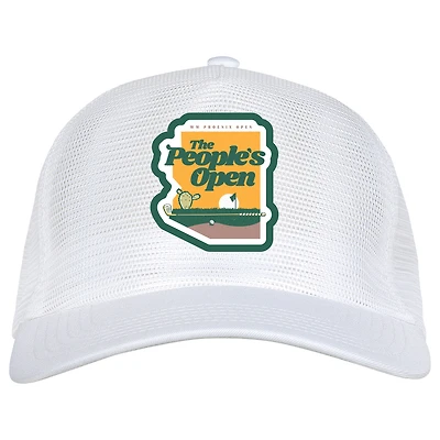 Men's Ahead White WM Phoenix Open Heritage Adjustable Mesh Hat