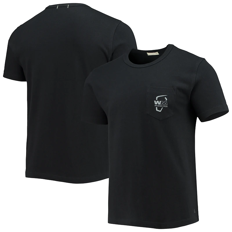 Alternative Apparel Homme Noir WM Phoenix Open Pocket T-Shirt
