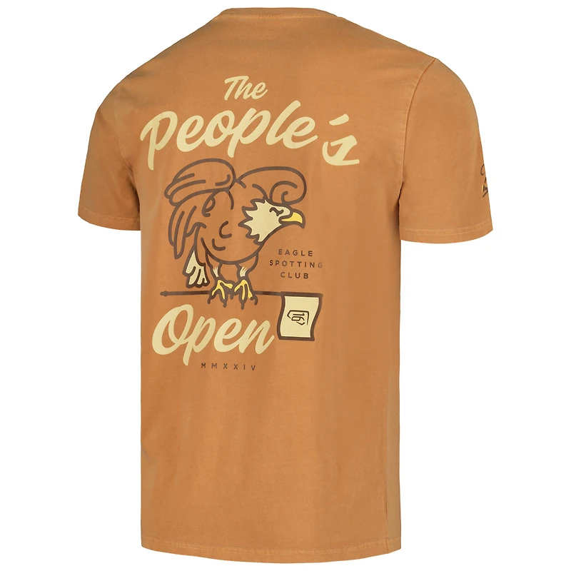 Tabouret de bar pour hommes Golf Brown WM Phoenix Open Eagle Spotting Club T-Shirt