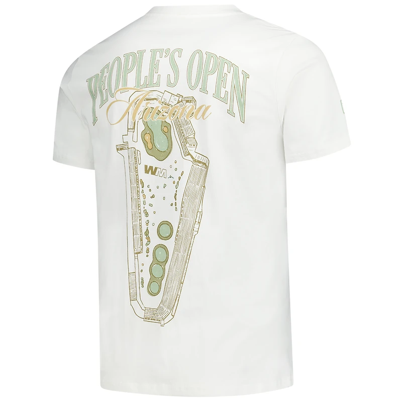 Men's Barstool Golf White WM Phoenix Open People's T-Shirt