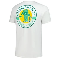T-shirt Breezy Golf Cream pour homme avec écusson cactus WM Phoenix Open