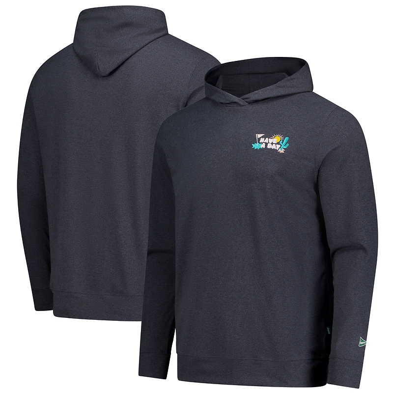 Men's Breezy Golf Heather Charcoal WM Phoenix Open Gimme Hoodie