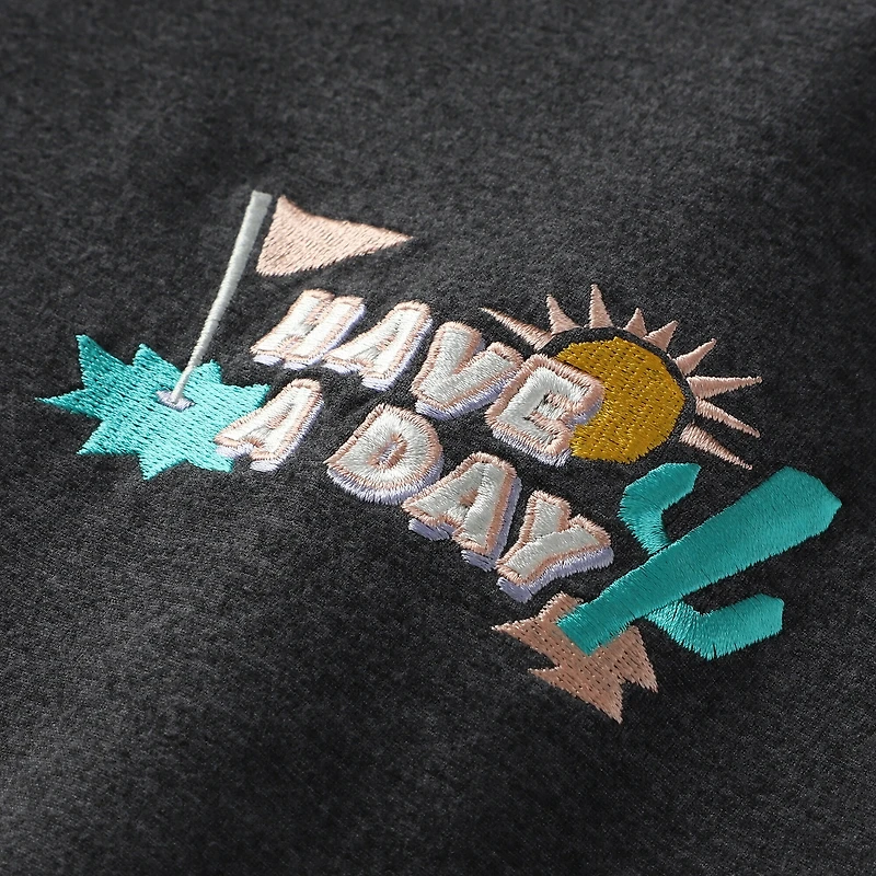 Sweat à capuche Breezy Golf Heather Charcoal WM Phoenix Open Gimme pour homme