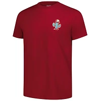 Men's Breezy Golf Maroon WM Phoenix Open Desert Scarecrow T-Shirt