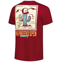 T-shirt Breezy Golf marron pour homme WM Phoenix Open Desert Scarecrow