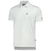 Polo Breezy Golf blanc WM Phoenix Open Splatter pour hommes
