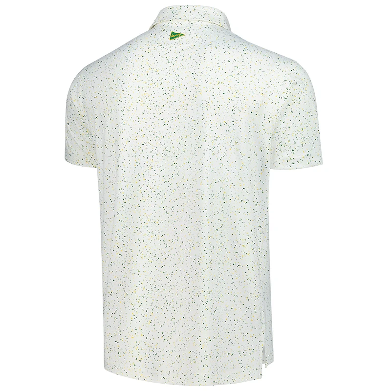 Polo Breezy Golf blanc WM Phoenix Open Splatter pour homme